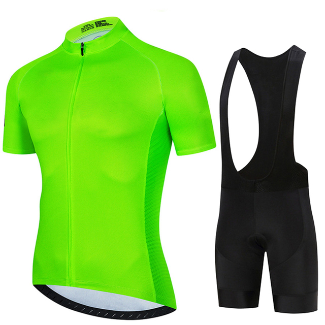 Fluorescent Green 2024 Solid c - огляд і ціна Cycling Bib Shorts
