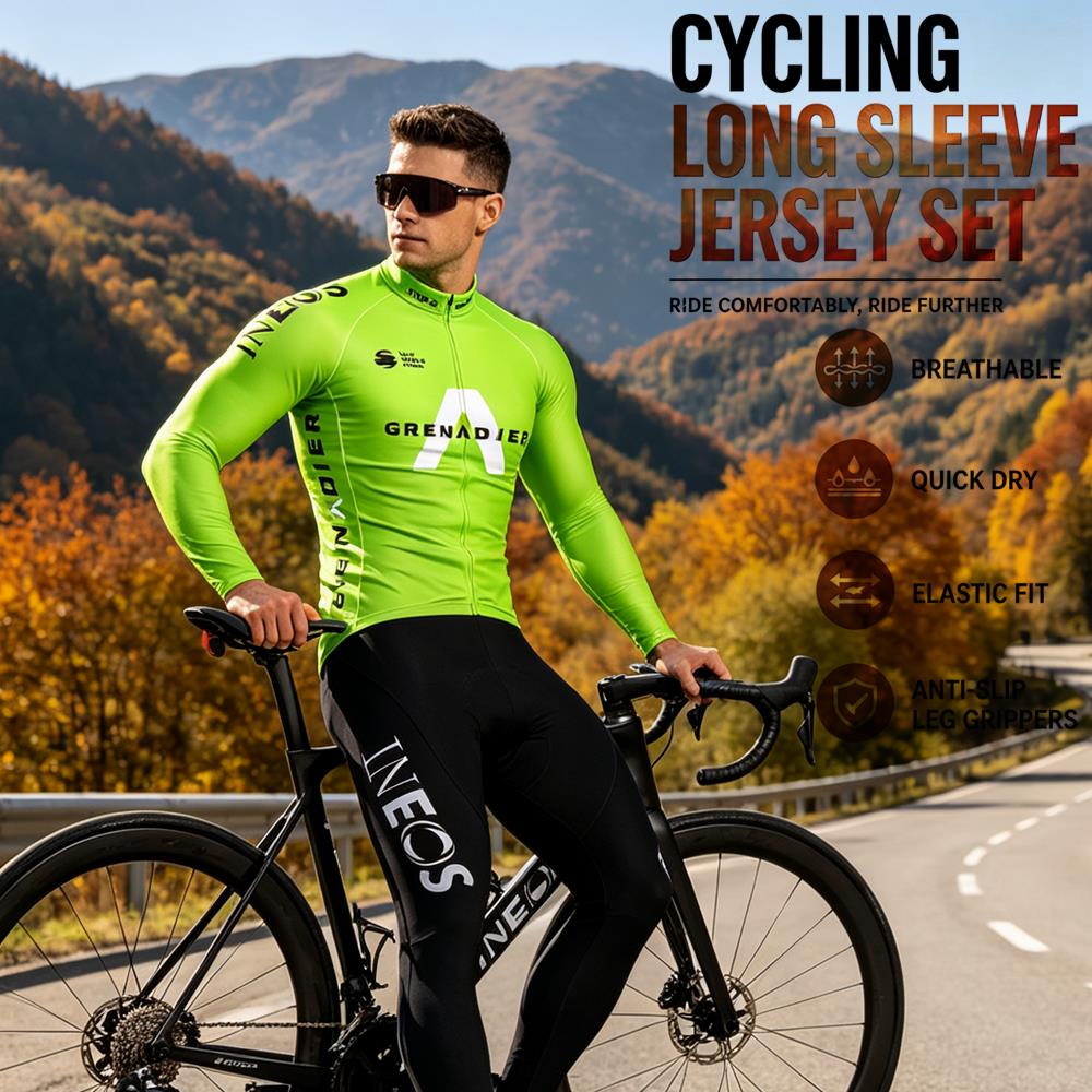 Autumn Cycling Jersey Set Ropa - огляд і ціна Cycling Gear Brands