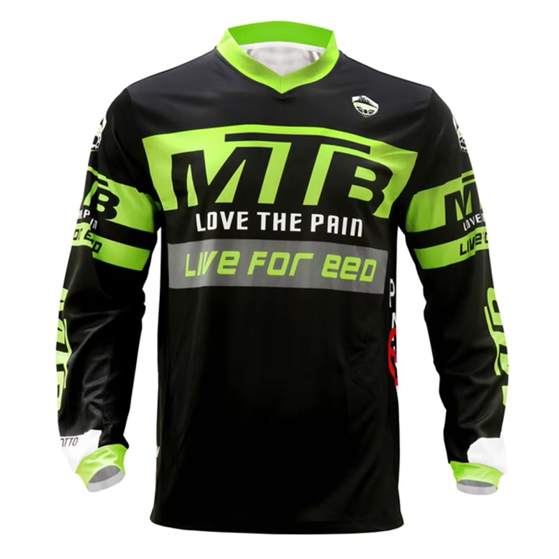 Long Sleeve MTB Racing Jersey  - огляд і ціна Cycling Gear Jersey